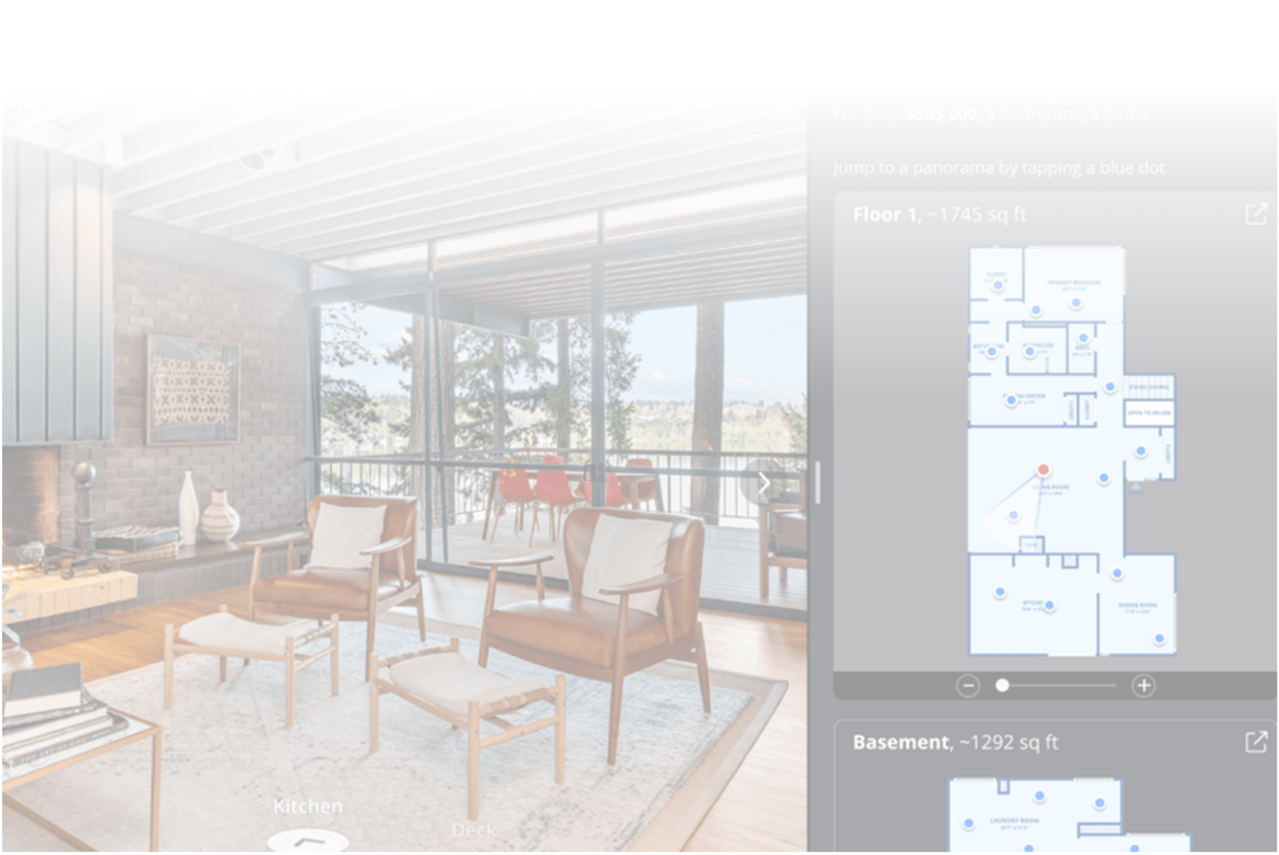 Zillow 3D Tour service